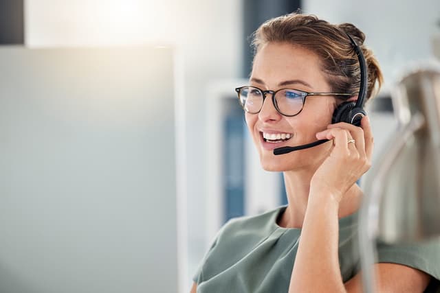 Senior Living Alliance team member conducting live engagement calls